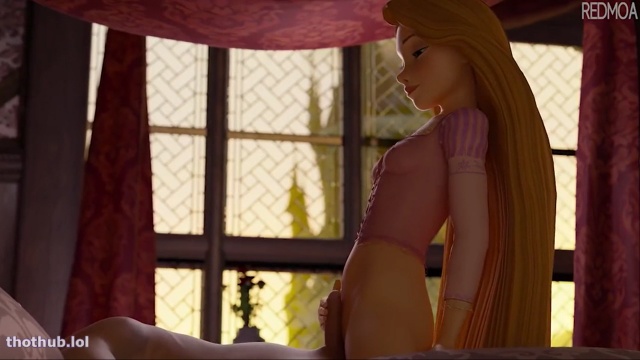 Allxporno Rapunzel montando la polla del príncipe