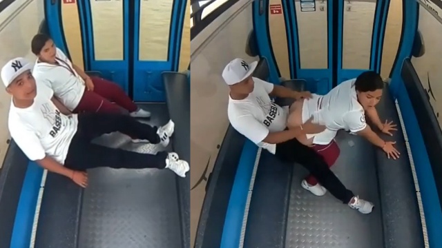 Allxporno Pareja Follando en Cabina de la Aerovia en Guayaquil