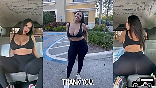 Allxporno Jessenia Rebecca Masturbándose en Fan Van
