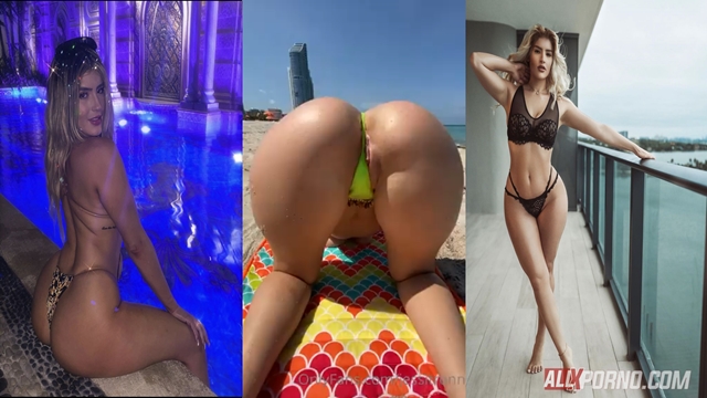 Allxporno Jessitronn mostrando su popola en la playa