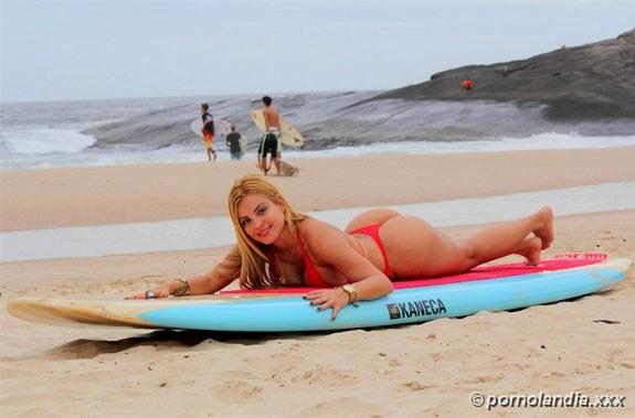 Fernanda Abraão de Bíquini en la playa Carioca - Foto 172798