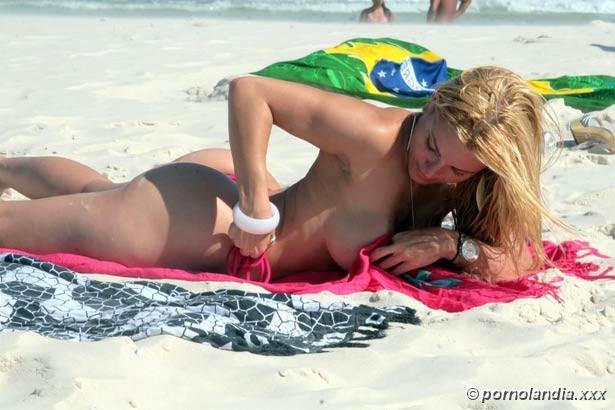 Fernanda Abraão de Bíquini en la playa Carioca - Foto 172803