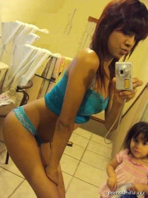 Madres que exageraron en el momento de la selfie - Foto 130682