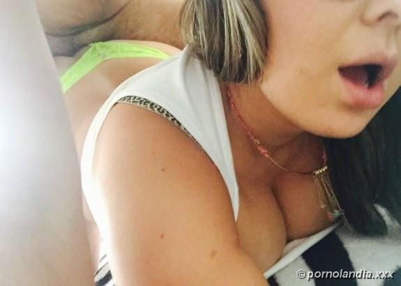 A la rubia le encanta tomar selfies en el momento del sexo - Foto 124972