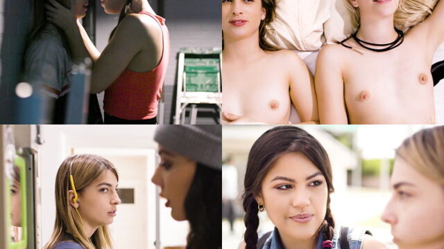 Primera experiencia sexual de una lesbiana de la escuela en esta película real, dramática, conmovedora y sexy.