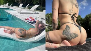videos de Bhad bhabie sexy culo bikini piscina solo fotos en Allporno
