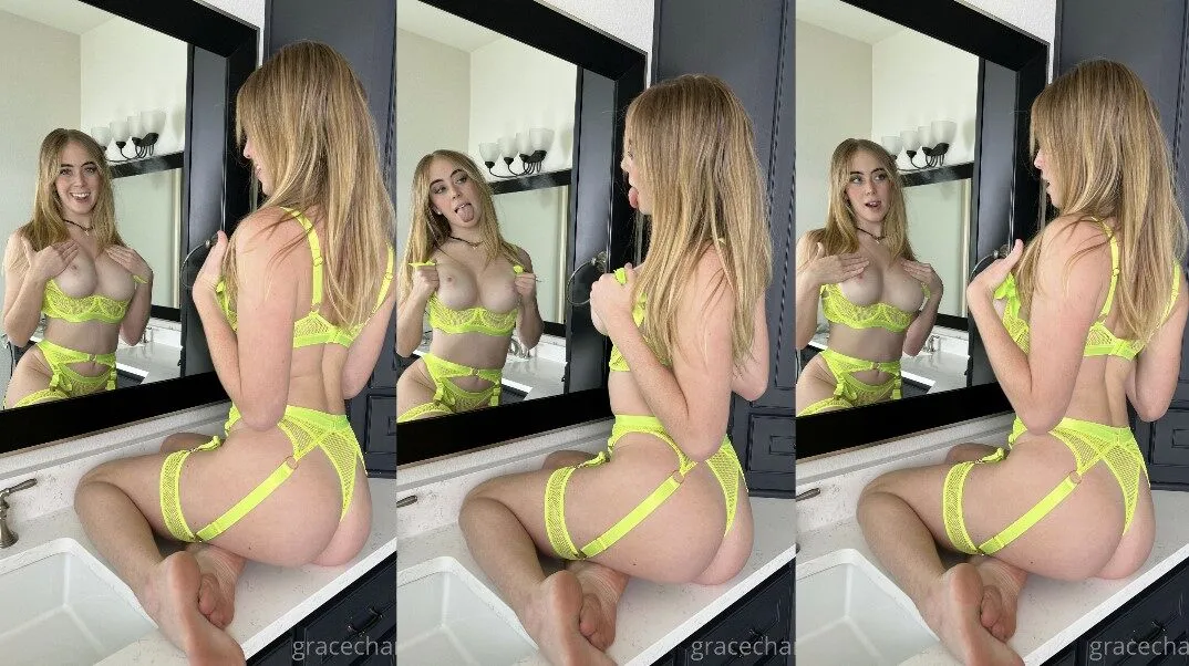 videos de Fotos de topless de lencería de neón de gracia charis en Allporno