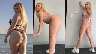 videos de Niki Peacock Thong bailando demasiado caliente para Tiktok Video en Allporno