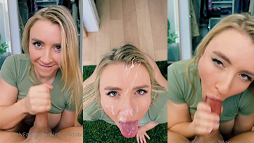 videos de Rubia Video de Selfie Selfie Facial de mamada desnuda en Allporno