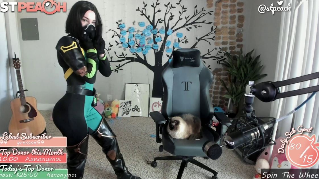 videos de STPEACH VIPER COSPLAY Big Ass Booty Twitch Video en Allporno