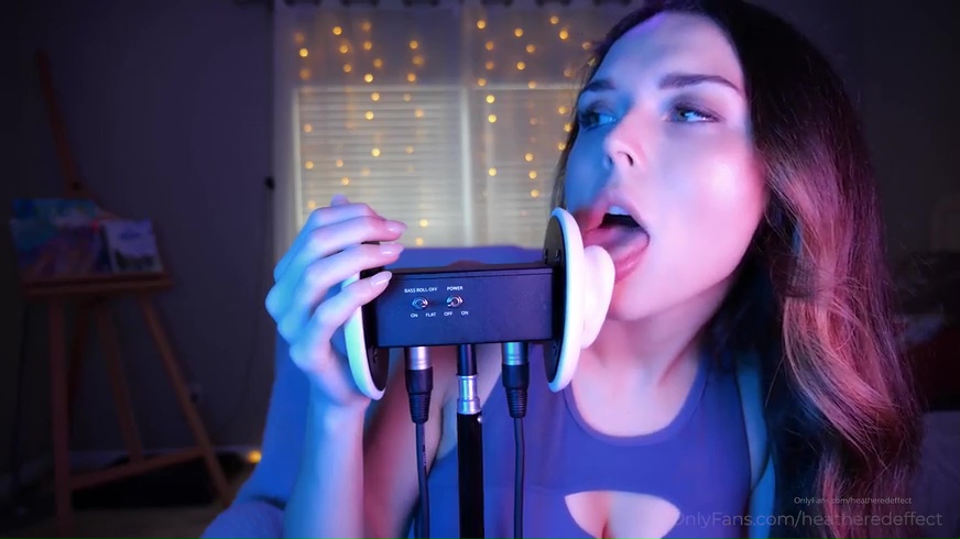 videos de Vídeo de lamido de orejas asmr de HeatheredEffect asmr en Allporno