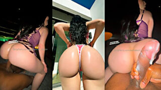 Auhneesh Nicole sacando leche de ese guebo negro rapido