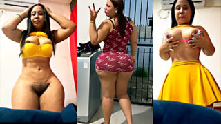 La puta Dominicana Claritza Martínez con tremendo toto peludo