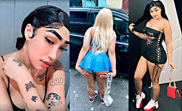Dominicana La China de puta se deja mamar el culo en Instagram