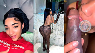 Rosmailin wa mamando muy bien un guebo grande y negro
