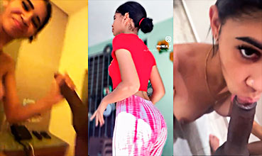 Dominicana Rainieli Ramos es una veterana mamando guebo