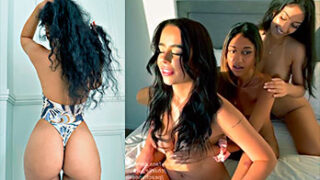 Jasmine Singh singando con 2 lesbianas muy calientes