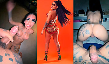 La cantante brasileña Mc Mirella a esta puta caliente le encanta singar