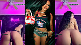 Shupamela dominicana bailando desnuda en cuatro muy bien