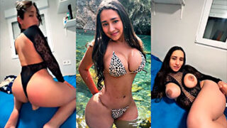 Viviana Altamar haciendose una ardiente paja con un consolador