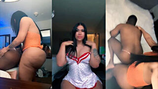 El trans Darlyn Castillo rompiendo el culo de un maricon duro