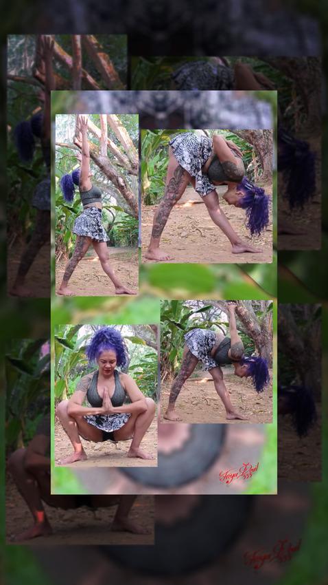 Yoga at La Flora Park – Bucaramanga 🌿🧘‍♀️☀️ Protagonizado por freyadevil