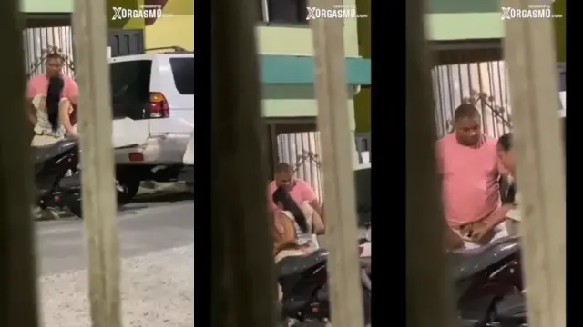 Dominicana culona tiene sexo en plena calle