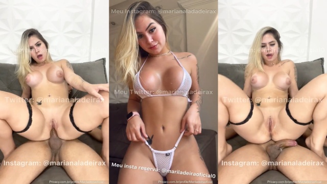 Mariana Ladeira follando en su perfil privado