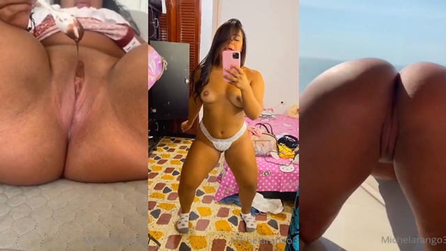 Michel Arango Desnuda Bailando y No hay nadie en su Coño