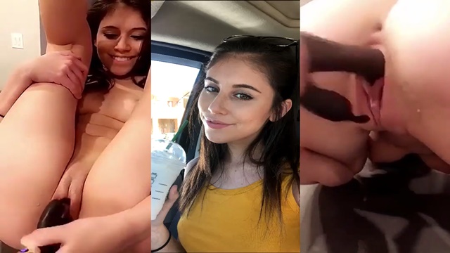Violet Summers es una pequeña perra en el calor
